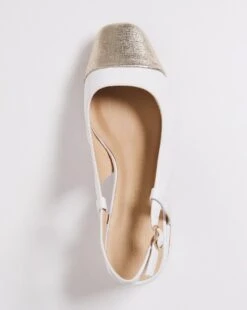 Slingback With Toe Cap Detail EEE Fit -JD Williams Shop y01kb531715s