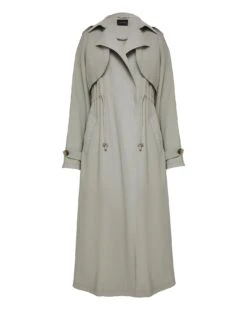 Sage Soft Adjustable Waist Trench 8 Sage Soft Adjustable Waist Trench -JD Williams Shop y01oz181750s