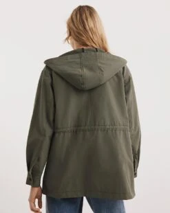 Khaki Mid Shower Resist Parka -JD Williams Shop y01oz188722w