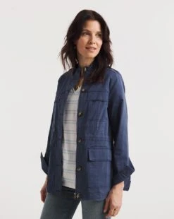Blue Utility Jacket