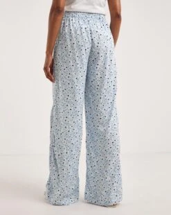 Spun Viscose Pull On Wide Leg Trousers 7 Spun Viscose Pull On Wide Leg Trousers -JD Williams Shop y01pc355738w