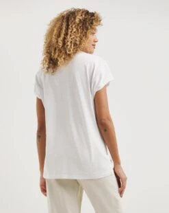 Linen Blend Ring Detail Short Sleeve Top -JD Williams Shop y01qb046713w