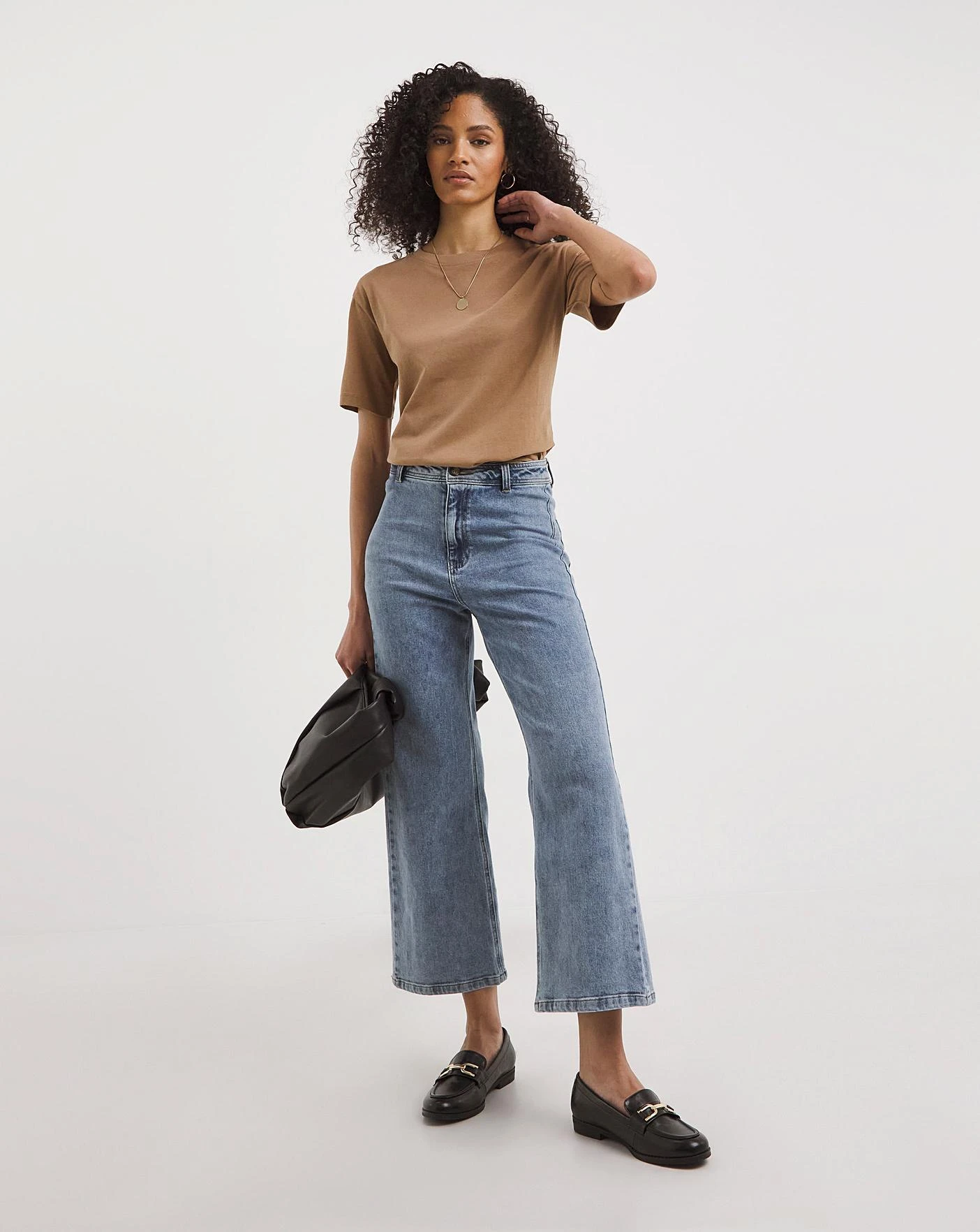 Camel Basic Cotton Crew Neck T-Shirt 3 Camel Basic Cotton Crew Neck T-Shirt - Image 3