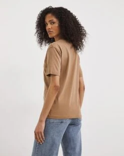 Camel Basic Cotton Crew Neck T-Shirt 7 Camel Basic Cotton Crew Neck T-Shirt -JD Williams Shop y01qb290738w