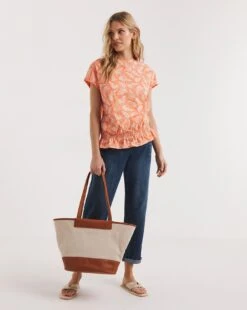 Value Cotton Ruffle Bubble Hem Top 6 Value Cotton Ruffle Bubble Hem Top -JD Williams Shop y01qb643736w