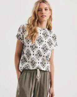 Value Cotton Short Sleeve Tunic