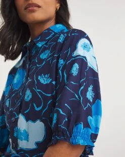 Midi Shirt Dress With Asymetric Hem 6 Midi Shirt Dress With Asymetric Hem -JD Williams Shop y01rn536755w