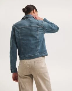 Mid Blue Western Denim Jacket -JD Williams Shop y01tt692733w