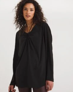 Tie Neck Cut Out Top -JD Williams Shop y01tu340742w