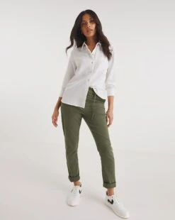 Long Sleeved Linen Shirt -JD Williams Shop y01tu768729w