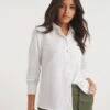 Long Sleeved Linen Shirt