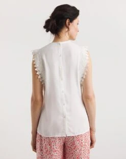 Lace Trim Top 6 Lace Trim Top -JD Williams Shop y01tu996732w