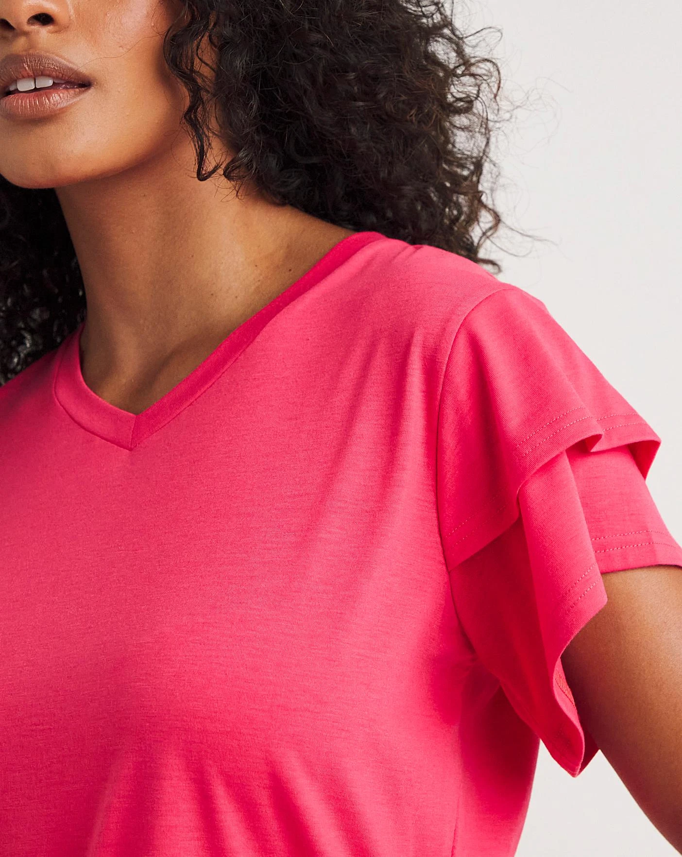 JD Williams Floral Culotte Pyjama Set 3 JD Williams Floral Culotte Pyjama Set - Image 3