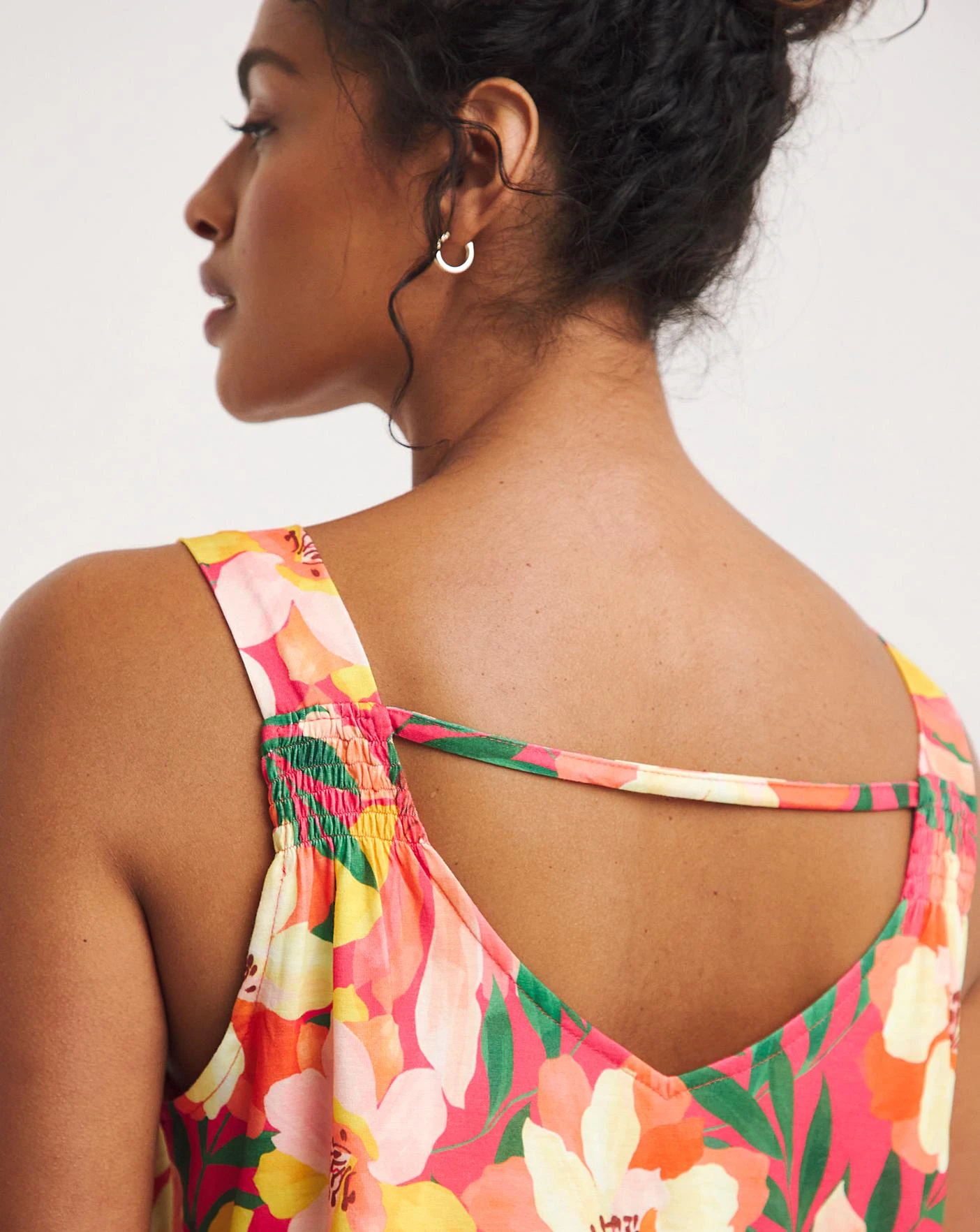 JD Williams Floral Cami Nightie 2 JD Williams Floral Cami Nightie - Image 2