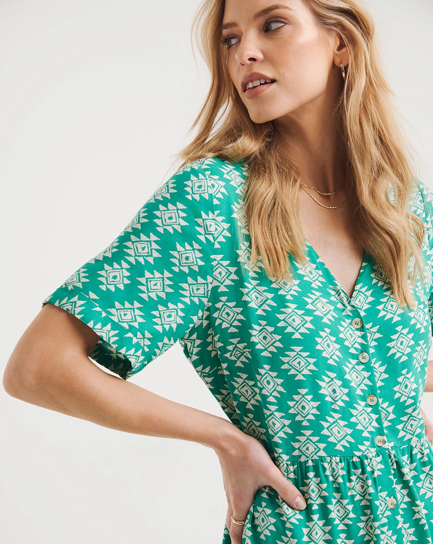 Easy Button Through Dress 3 Easy Button Through Dress - Image 3