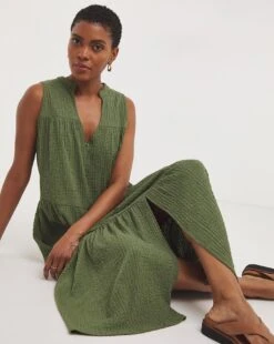 Textured Jersey Smock Dress -JD Williams Shop y01wm541722w