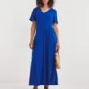 Soft Touch Assymetric Maxi Swing Dress
