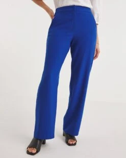 Cobalt Straight Leg Trousers -JD Williams Shop y01xl073730w