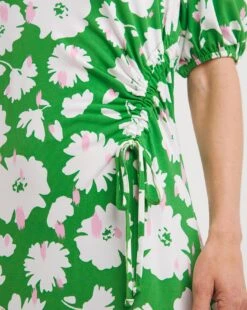 Runched Side And Sleeve Midi Dress -JD Williams Shop y01yc714732w