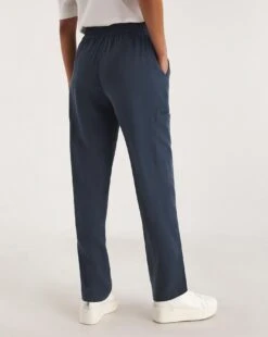 Navy Premium Soft Pull On Cargo Trousers -JD Williams Shop y01zh082740w