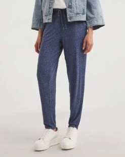 Blue Print Stretch Tapered Trousers -JD Williams Shop y01zh087738w