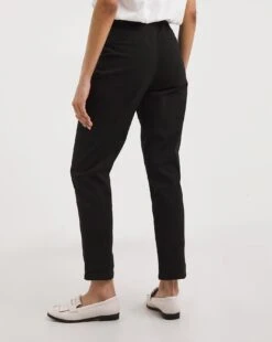 Black Stretch Chino Trousers -JD Williams Shop y01zh097753w