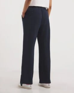Scuba Crepe Pull On Wide Leg Trousers -JD Williams Shop y01zh356748w