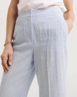Sky Blue Wide Leg Trousers -JD Williams Shop y01zv895735w