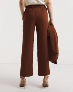 Cognac Wide Leg Trousers 9 Cognac Wide Leg Trousers -JD Williams Shop y01zv901735w