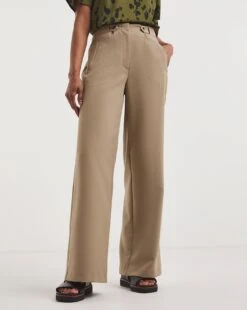 Adjustable Waist Wide Leg Trousers -JD Williams Shop y01zv902721w