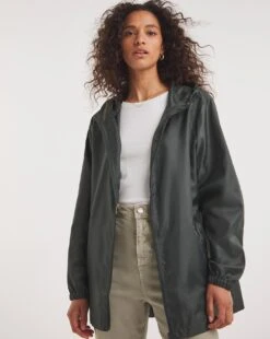 Dark Green Pac-A-Mac Raincoat
