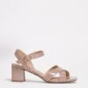 Block Heel Sandal E Fit